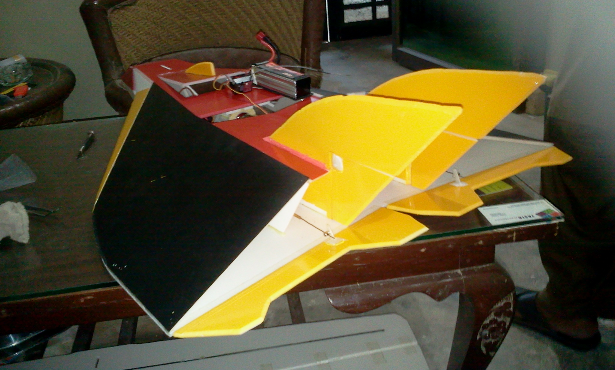 High-Speed Depron Delta Wing RC Plane