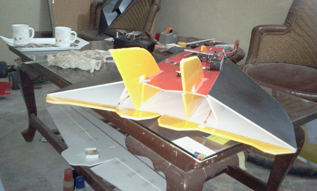High-Speed Depron Delta Wing RC Plane