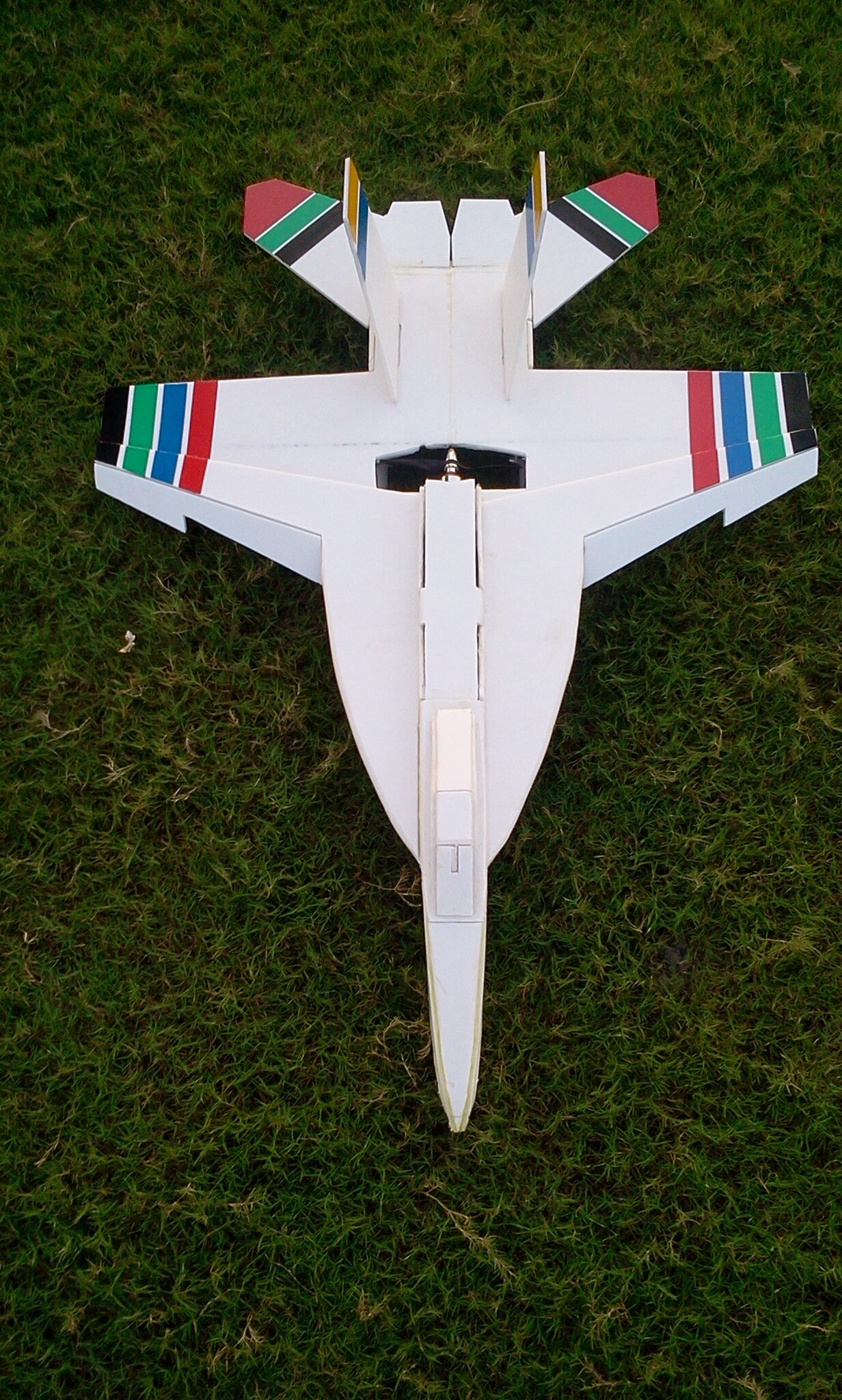 FA18 Super Hornet RC Model Using 6mm Depron