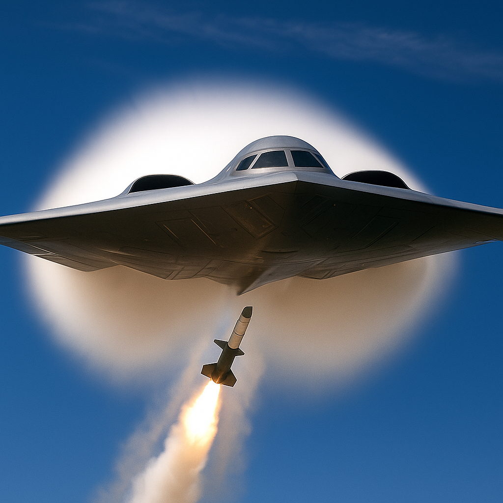 B2 stealth bomber how long carry payload capacity 