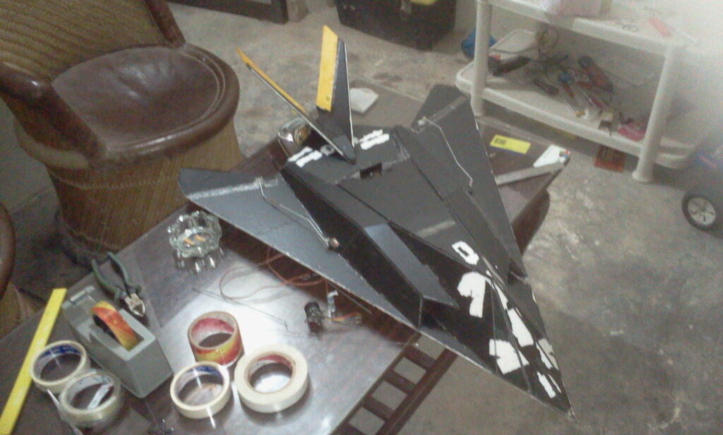 The SR 71 Blackbird RC model is a stunning