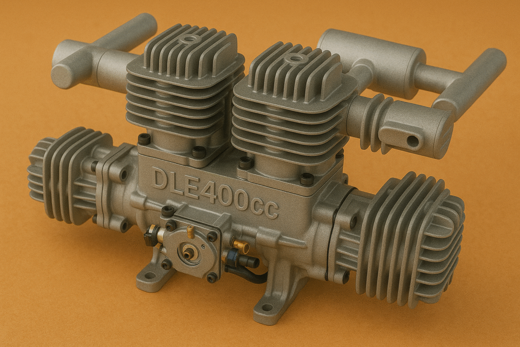 DLE 200 vs DLE 400 Gasoline Plane Engine