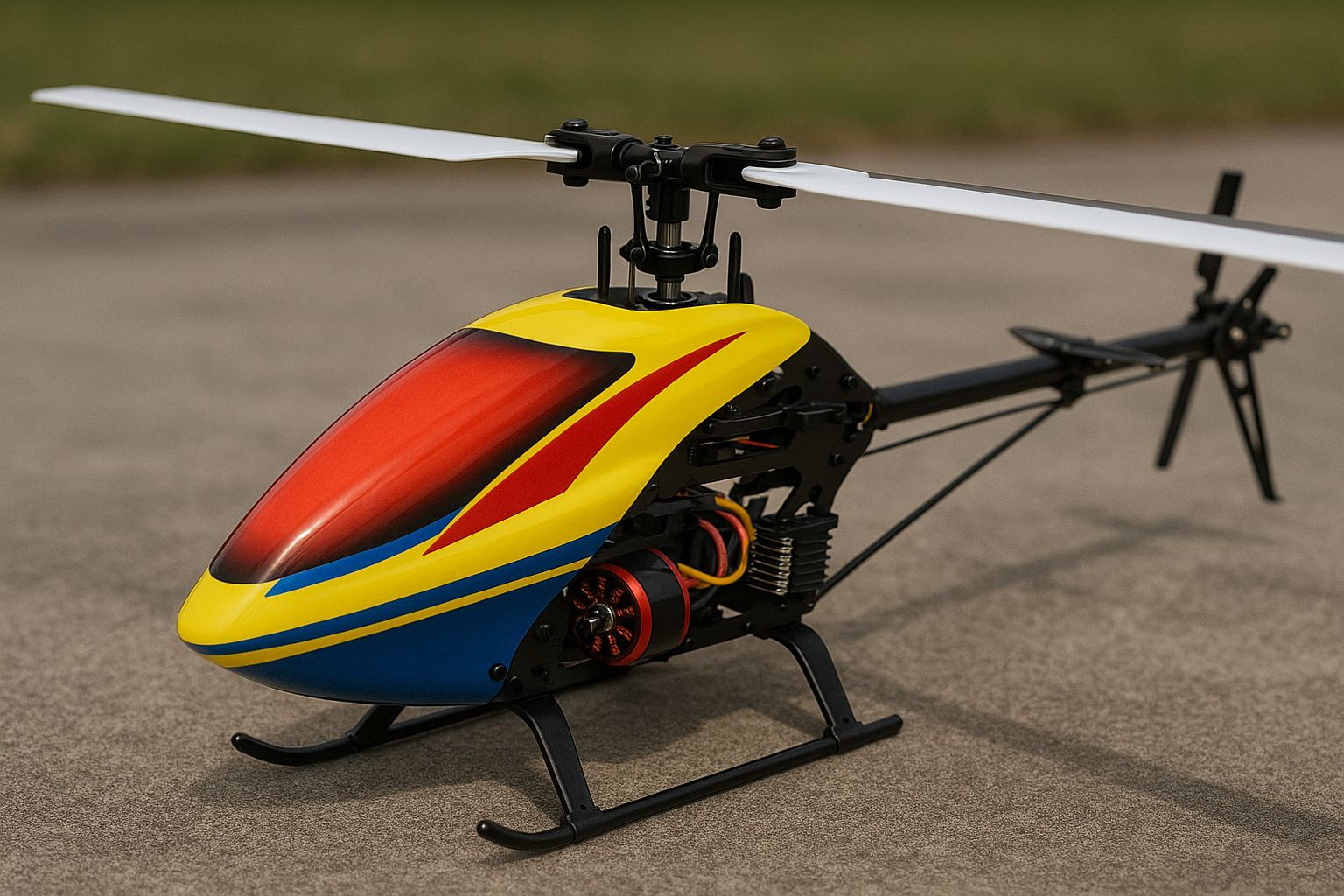 How to fly RC Belt CP Brushless Helicopter