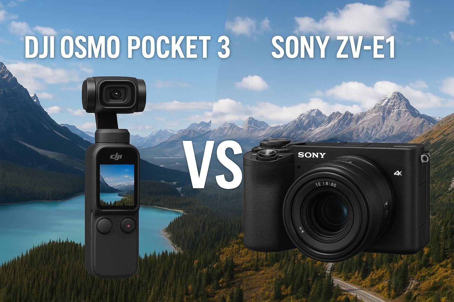 DJI Osmo Pocket 3 vs Sony ZV-E1: In-Depth Comparison for Vloggers 2025
